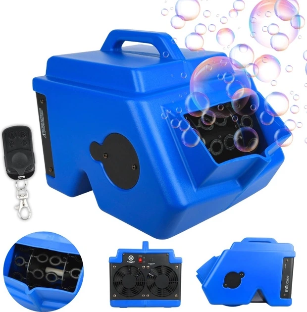 Wytwornica baniek mydlanych Light4Me BUBBLE BLUE DOUBLE (5908249822351) - obraz 6