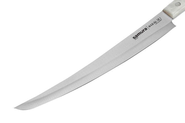 Ніж кухонний для тонкого нарізування 230 мм Samura Harakiri Acryl (SHR-0046AWT) - зображення 3