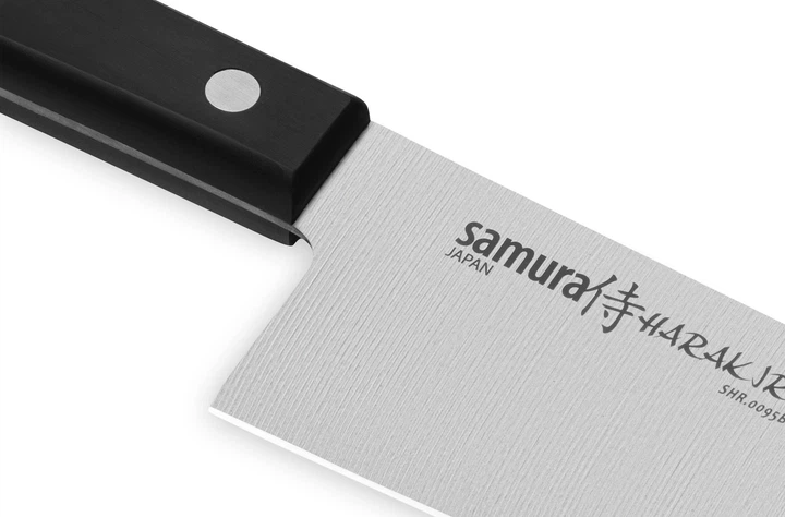 Ніж кухонний Сантоку 175 мм Samura Harakiri (SHR-0095B) - Фото 5 Ніж кухонний Сантоку 175 мм Samura Harakiri (SHR-0095B) - зображення 5