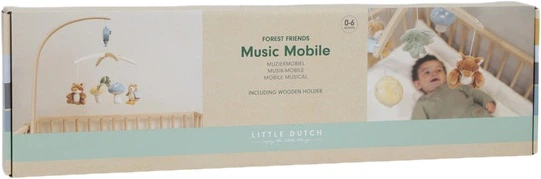 Karuzela na łóżeczko Little Dutch Forest Friends Fsc (LD8900) (8713291889002) - obraz 8