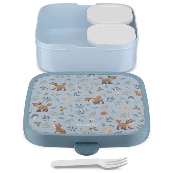 Контейнер для їжі Mepal Bento Campus Forest Friends Блакитний (8720294055761) - зображення 2