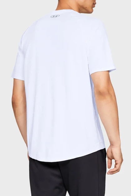 Чоловіча біла футболка UA Tech 2.0 SS Tee-WHT Under Armour XS 1326413-100 - изображение 2