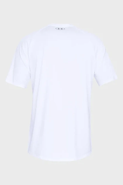 Чоловіча біла футболка UA Tech 2.0 SS Tee-WHT Under Armour XS 1326413-100 - изображение 5