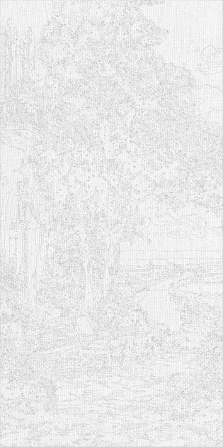 Картина по номерам Пейзаж. Сад у реки 40*80 см Оригами - изображение 2