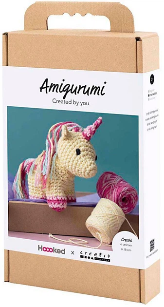Набір для створення іграшки Creativ Company Amigurumi Єдиноріг 977871 (5712854789226) - зображення 2