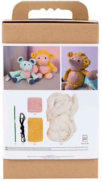 Набір для створення іграшки Creativ Company Amigurumi Їжак 977867 (5712854789103) - зображення 4