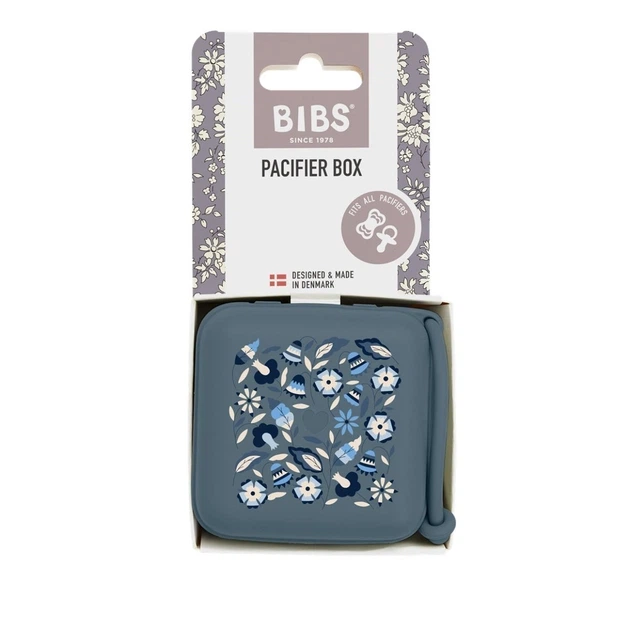 Контейнер для пустушок BIBS Liberty Pacifier Box – Bobo Petrol - Фото 1 Контейнер для пустушок BIBS Liberty Pacifier Box – Bobo Petrol - изображение 1