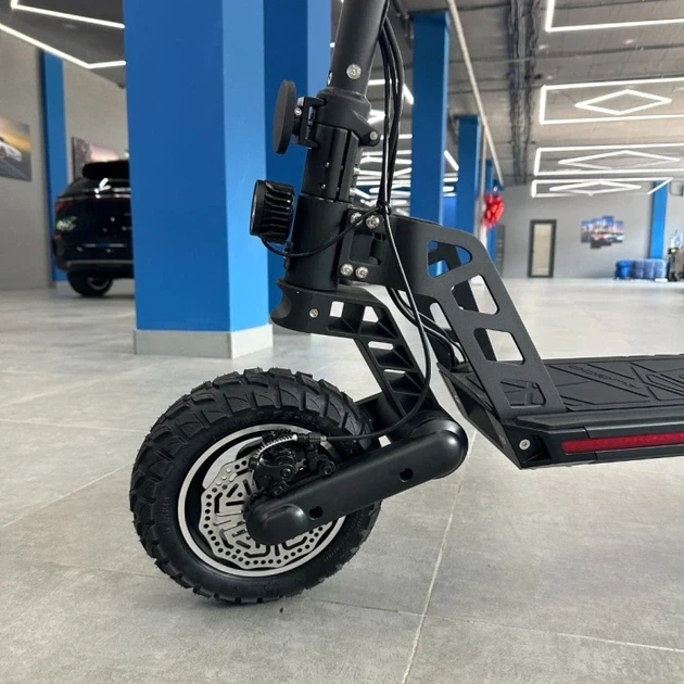 Електросамокат kugoo G2 Pro швидкий до 45км в год з запасом хода 50км 1000Вт sport з амортизацією 18 ампер чорний електросамокати куго потужні самокат електро для підлітка для дорослого до 140 кг з сильною підвіскою 2026 року самокати електричні - зображення 11