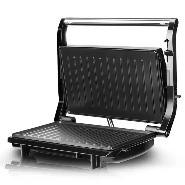 Притискний гриль з антипригарним покриттям BITEK BT-2685 2000W - зображення 8