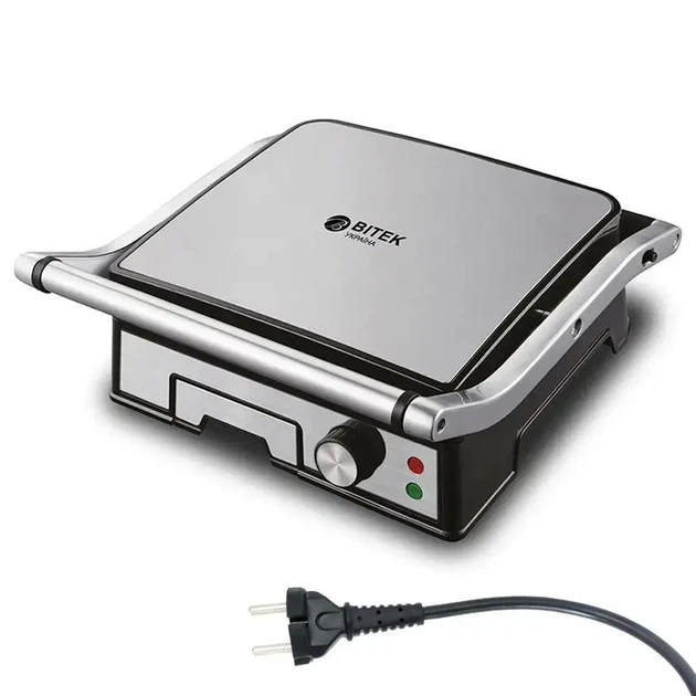 Электрический контактный гриль 3000Вт, BBQ BITEK BT-2687 Прижимной с регулировкой температуры - изображение 2