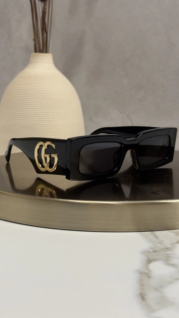 Сонцезахисні окуляри Gucci GG1425S 001 Black/Grey - Фото 1 Сонцезахисні окуляри Gucci GG1425S 001 Black/Grey - зображення 1