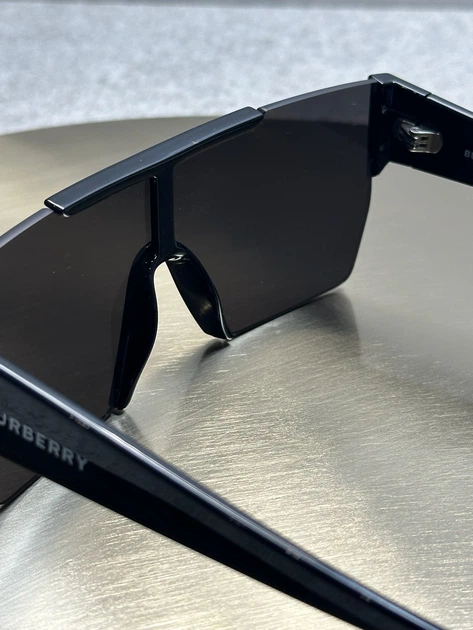 Солнцезащитные очки Burberry BE4291 346487 Matte Black/Grey - изображение 9