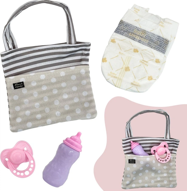 Лялька Woopie Little Mommy 38 см з аксесуарами (5906280656256) - зображення 3