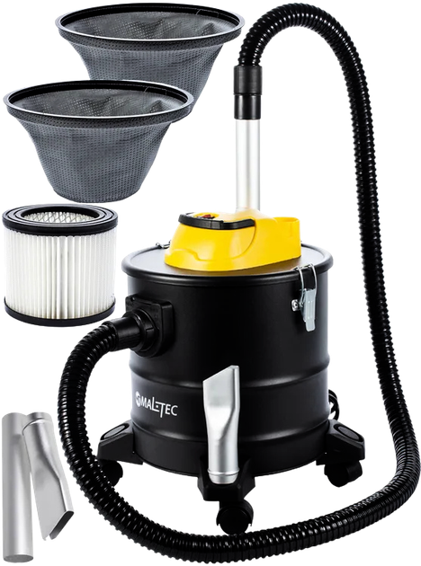 Odkurzacz do popiołu MalTec TurboVac ML1800-ASH 18L - Zdjęcie 1 Odkurzacz do popiołu MalTec TurboVac ML1800-ASH 18L - obraz 1