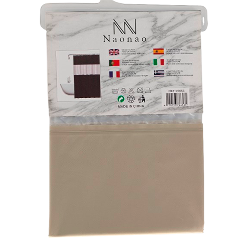 Штора в ванную Stenson 180x180 см Beige (R89751) - изображение 2