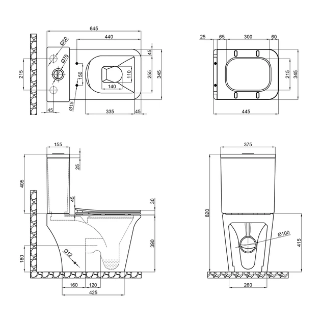 Бачок для унитаза Qtap Kalao QT08221213AW1 Керамика Белый (SD00050379) - Фото 3 Бачок для унитаза Qtap Kalao QT08221213AW1 Керамика Белый (SD00050379) - изображение 3