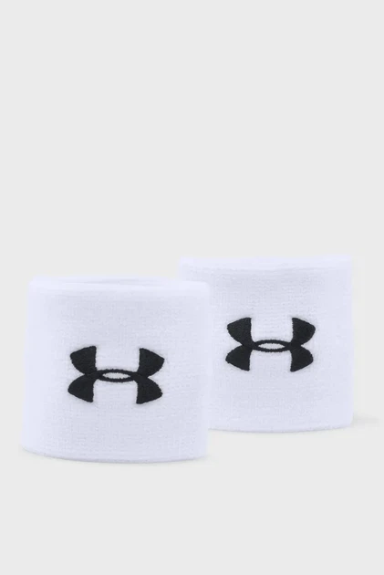 Білі напульсники Performance Wristbands (2 шт) Under Armour OSFA 1276991-100 - Фото 1 Білі напульсники Performance Wristbands (2 шт) Under Armour OSFA 1276991-100 - изображение 1