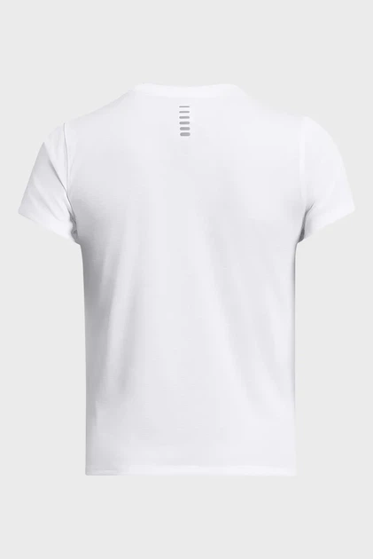 Жіноча біла футболка UA LAUNCH SHORTSLEEVE Under Armour MD 1382434-100 - изображение 4
