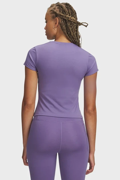 Жіноча фіолетова футболка Motion Fitted SS EMEA Under Armour XS 6012291-520 - Фото 3 Жіноча фіолетова футболка Motion Fitted SS EMEA Under Armour XS 6012291-520 - изображение 3
