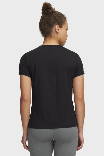 Жіноча чорна футболка UA Sport 96 SS Under Armour XS 6010870-008 - изображение 2