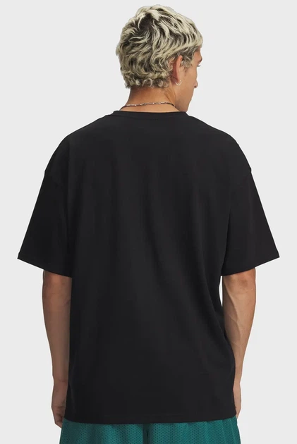 Чоловіча чорна футболка UA M HWT SPORTS SS-BLK Under Armour XXL 6009268-008 - Фото 2 Чоловіча чорна футболка UA M HWT SPORTS SS-BLK Under Armour XXL 6009268-008 - изображение 2