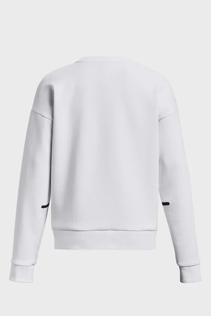 Білий жіночий світшот Unstoppable Flc Crew Under Armour XXL 1379835-100 - зображення 7