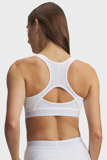 Жіночий білий топ HeatGear High Under Armour MD 6011152-100 - изображение 2