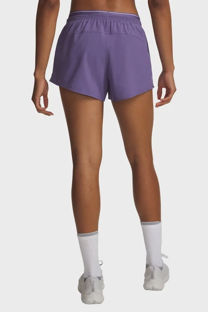 Жіночі фіолетові шорти UA Vanish Woven 3in Shorts Under Armour XS 6009965-520 - изображение 3