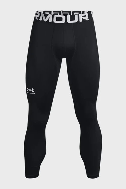Чоловічі чорні термобрюки UA CG Armour Leggings Under Armour XL 1366075-001 - зображення 5