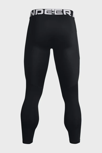 Чоловічі чорні термобрюки UA CG Armour Leggings Under Armour XL 1366075-001 - зображення 6