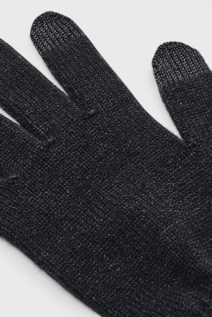 Чоловічі чорні рукавички UA Halftime Gloves Under Armour S/M 1373157-001 - изображение 3