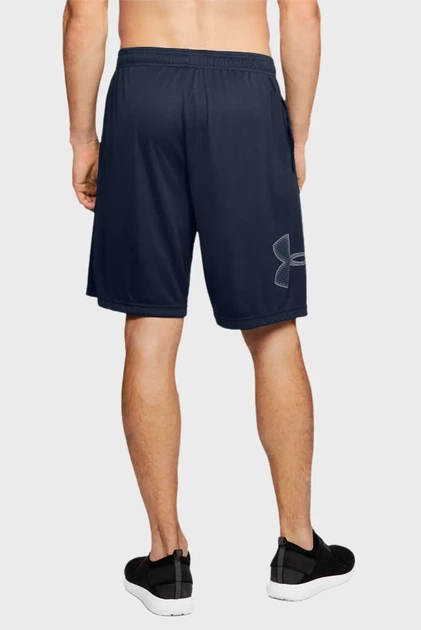 Чоловічі сині шорти UA TECH GRAPHIC SHORT Under Armour M 1306443-409 - Фото 2 Чоловічі сині шорти UA TECH GRAPHIC SHORT Under Armour M 1306443-409 - изображение 2