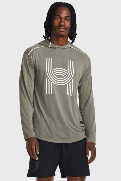 Чоловіче сіре худі UA RUN EVERYWHERE HOODED LS Under Armour S 1380963-504 - Фото 1 Чоловіче сіре худі UA RUN EVERYWHERE HOODED LS Under Armour S 1380963-504 - зображення 1