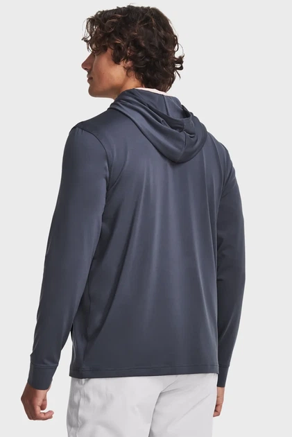 Чоловіче темно-сіре худі UA Playoff 3.0 Hoodie Under Armour XL 1380879-044 - изображение 3