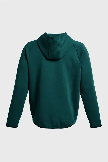 Чоловіче зелене худі UA Unstoppable Flc HD Under Armour SM 1383042-449 - Фото 6 Чоловіче зелене худі UA Unstoppable Flc HD Under Armour SM 1383042-449 - зображення 6