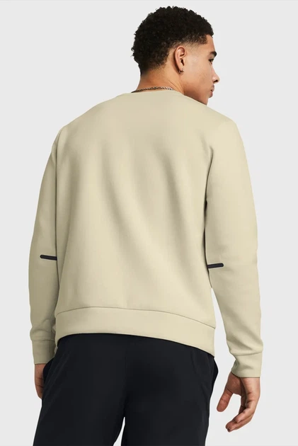 Чоловічий бежевий світшот UA Unstoppable Flc Crew Under Armour XL 1381688-273 - Фото 3 Чоловічий бежевий світшот UA Unstoppable Flc Crew Under Armour XL 1381688-273 - зображення 3