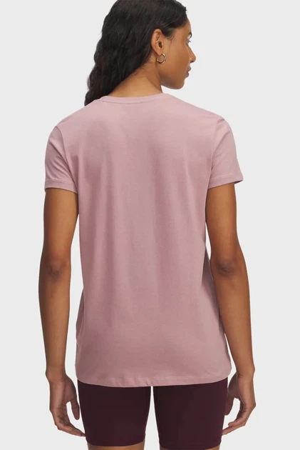 Жіноча рожева футболка UA Logo SS Under Armour XL 1356305-673 - Фото 2 Жіноча рожева футболка UA Logo SS Under Armour XL 1356305-673 - изображение 2