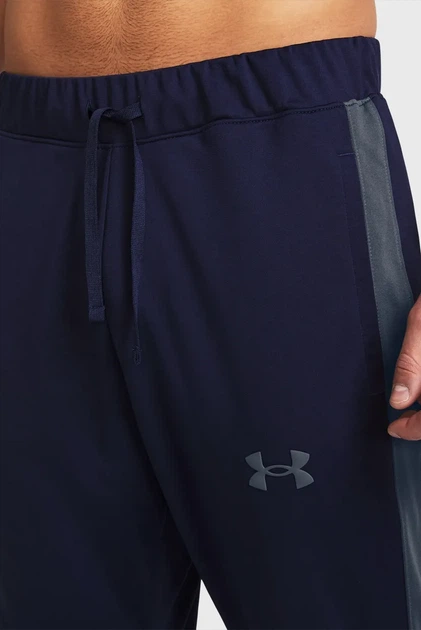 Чоловічий темно-синій спортивний костюм (кофта, штани) UA Rival Knit Track Suit Under Armour LG 1357139-410 - изображение 4