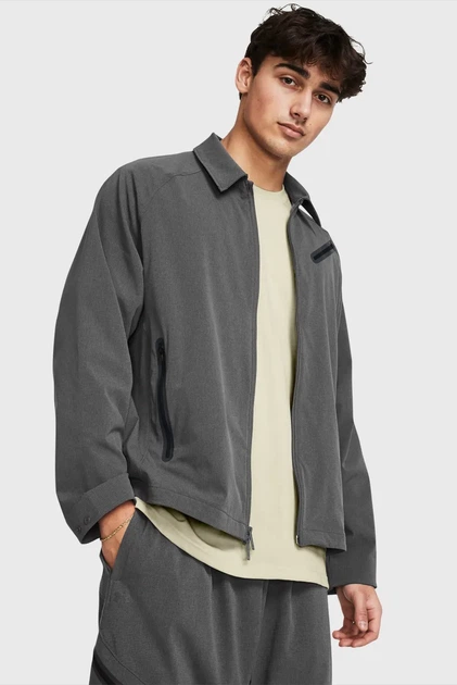 Чоловіча сіра вітровка UA Unstoppable Vented Jkt Under Armour L 1383029-025 - Фото 1 Чоловіча сіра вітровка UA Unstoppable Vented Jkt Under Armour L 1383029-025 - изображение 1
