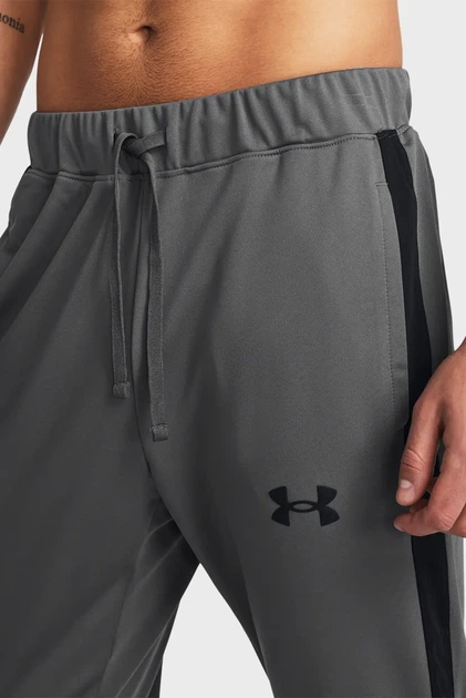 Чоловічий сірий спортивний костюм (кофта, штани) UA Knit Track Suit Under Armour M 1357139-025 - Фото 4 Чоловічий сірий спортивний костюм (кофта, штани) UA Knit Track Suit Under Armour M 1357139-025 - изображение 4