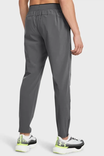 Чоловічі темно-сірі спортивні штани UA STORM RUN PANT Under Armour SM 1376800-025 - изображение 3