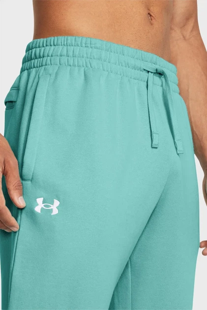 Чоловічі спортивні штани UA Rival Fleece Joggers Under Armour XXL 1379774-482 - зображення 4
