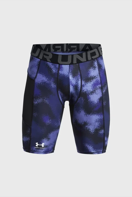 Чоловічі велосипедки UA HG Armour Printed Lg Sts Under Armour SM 1383323-561 - зображення 4