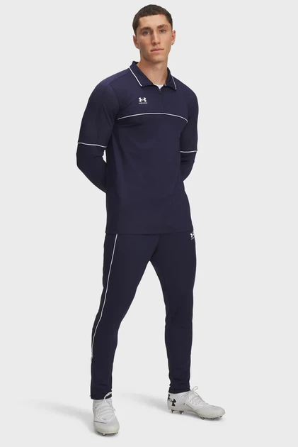 Чоловічі темно-сині спортивні штани UA M Challenger Training Pnt Under Armour S 6004044-410 - Фото 2 Чоловічі темно-сині спортивні штани UA M Challenger Training Pnt Under Armour S 6004044-410 - изображение 2