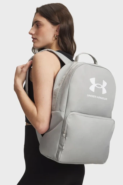 Сірий рюкзак UA Essential Backpack Under Armour OSFM 1378415-069 - зображення 2