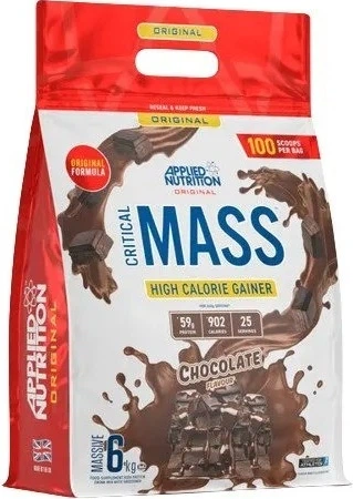 Gejner Applied Nutrition Critical Mass w proszku o smaku czekoladowym 6000 g (5056555204467) - Zdjęcie 1 Gejner Applied Nutrition Critical Mass w proszku o smaku czekoladowym 6000 g (5056555204467) - obraz 1