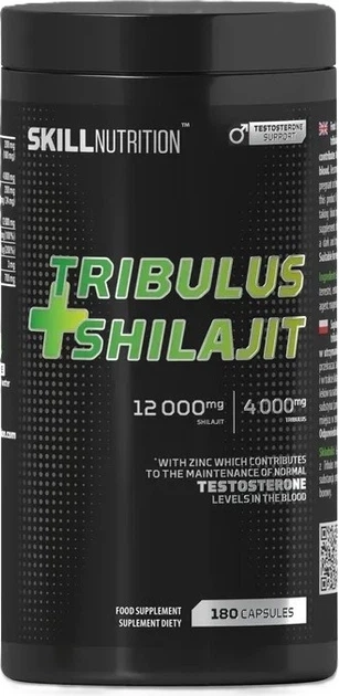 Трибулус + Шиладжит Skill Nutrition 180 капсул (5904139925737) - Фото 1 Трибулус + Шиладжит Skill Nutrition 180 капсул (5904139925737) - зображення 1