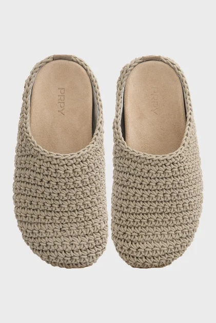 Жіночі сірі клоги Knitty PRPY 38 PRSLT1275W - Фото 4 Жіночі сірі клоги Knitty PRPY 38 PRSLT1275W - изображение 4