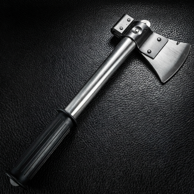 Універсальна туристична саперна лопата VHG TR-1 5 в 1, Black - изображение 4
