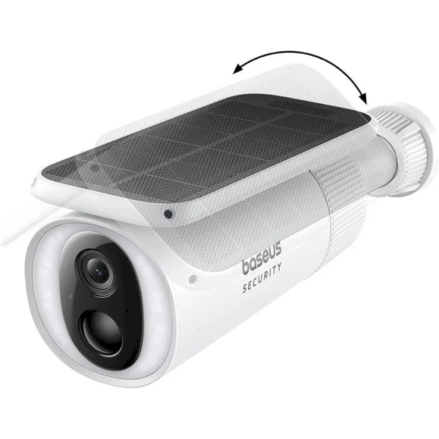 IP-камера видеонаблюдения Baseus Security S1 Outdoor Camera 2K S0SW002130 White - изображение 4